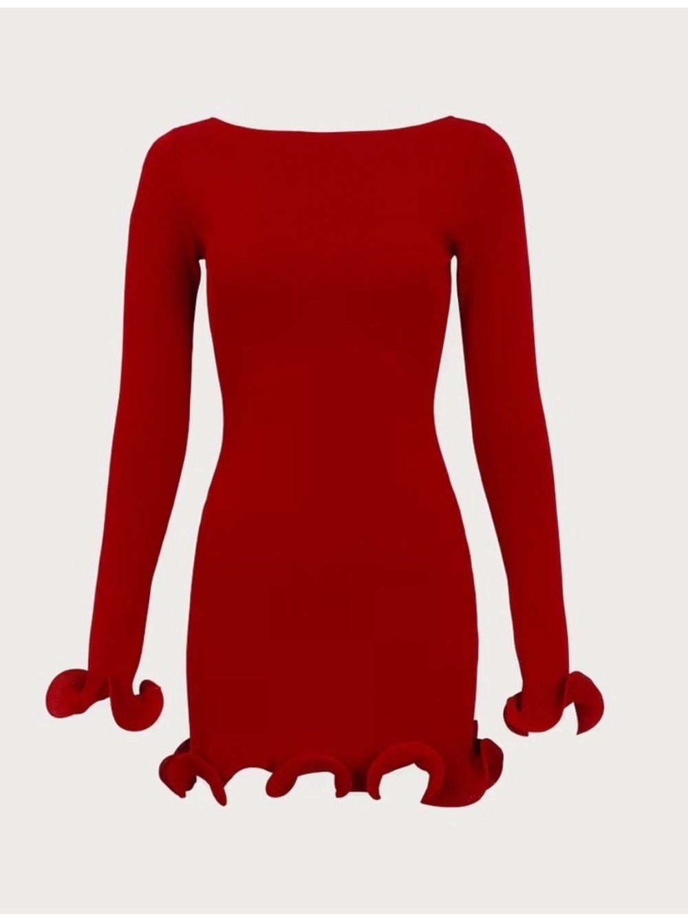 Same Los Angeles Ruffle Hem
Mini Dress